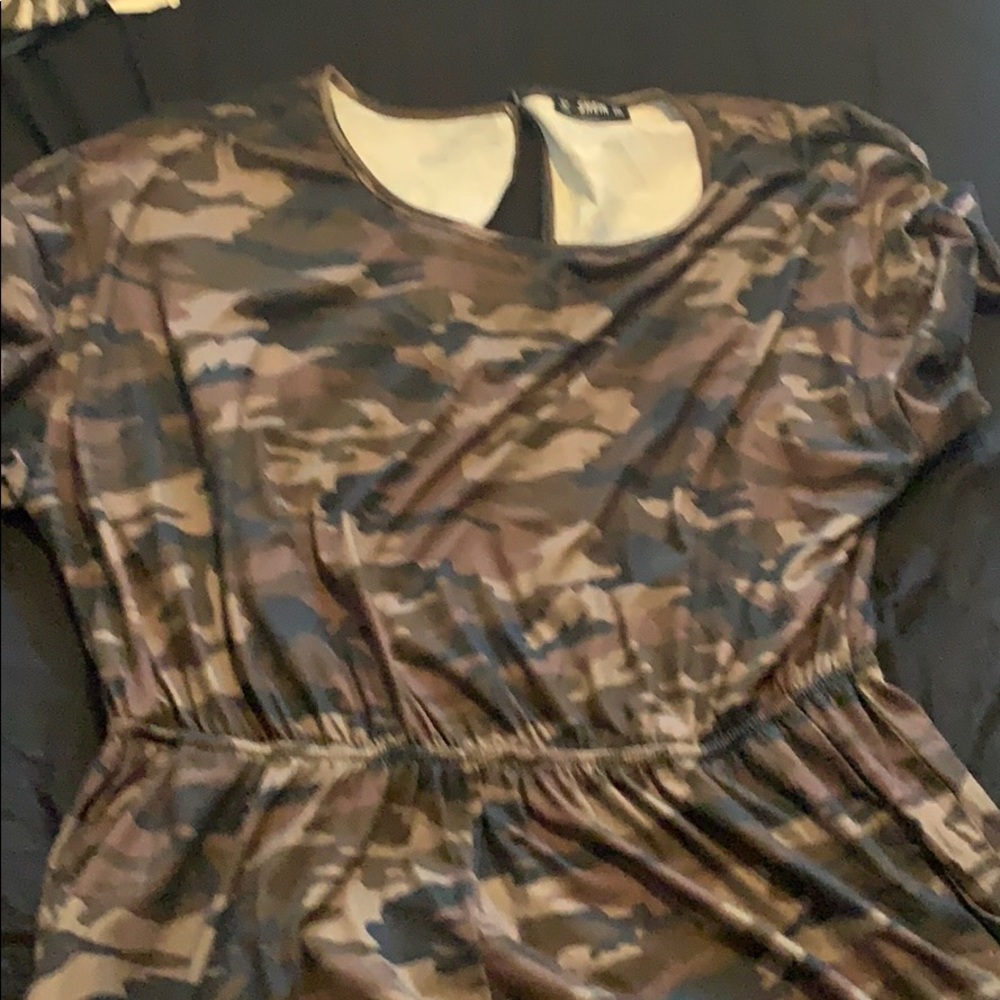 Army Fatigue Romper 2XL (Size 14-16)